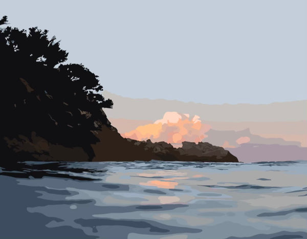 Paint By Numbers - Scenes of Stradbroke Island - ARVO LIGHT